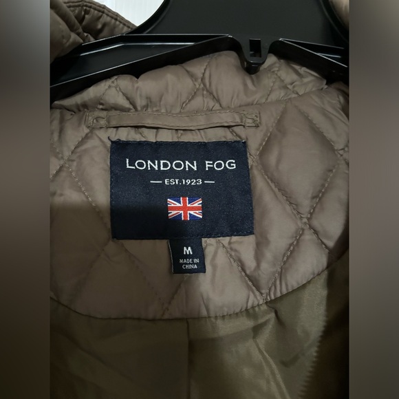 London Fog Hooded Side-Stretch Quilted Jacket NEVER WORN - Picture 7 of 12